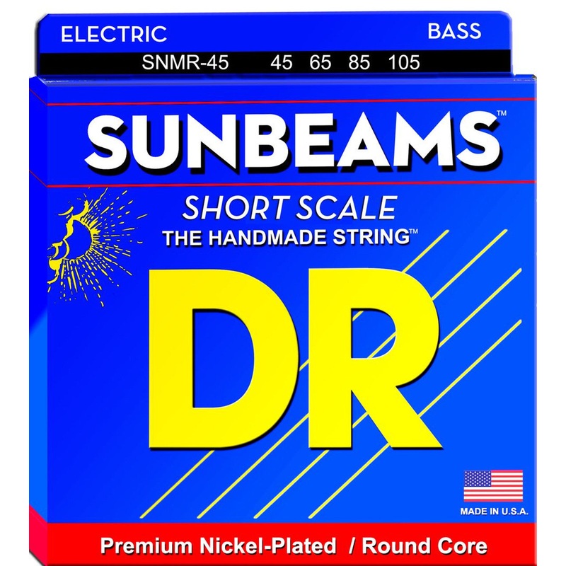 DR Handmade Strings SNMR-45 Electric Bass Guitar Strings Medium – 45-105