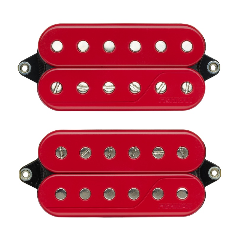 Fishman FLUENCE Open Core Classic Humbucker 6 Strings (Red) – Set Of 2