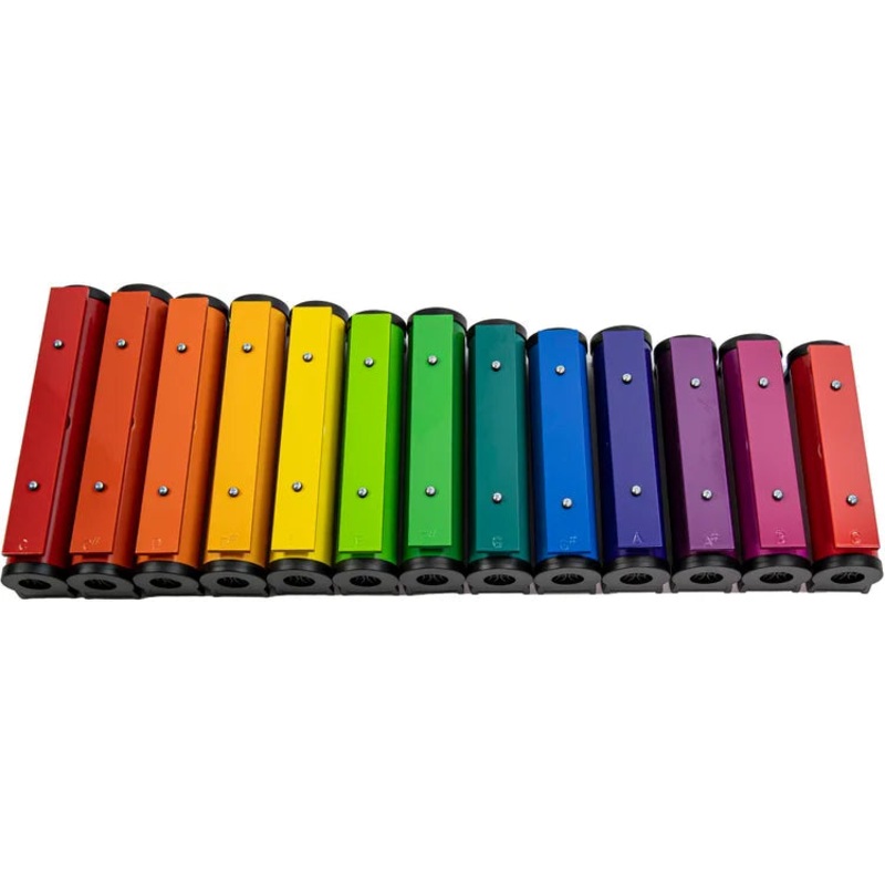 Rhythm Band CN2126 Chroma-Notes Chromatic Resonator Bell 13 Notes Set – C Chromatic