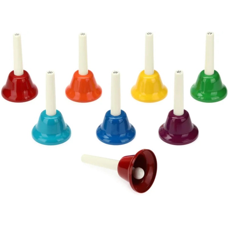 Rhythm Band RB108 KidsPlay 8-note Handbell Set