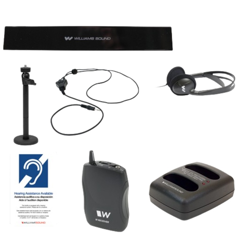 Williams AV IR SYS30 SoundPlus T3 Medium-Area Infrared System with PoE