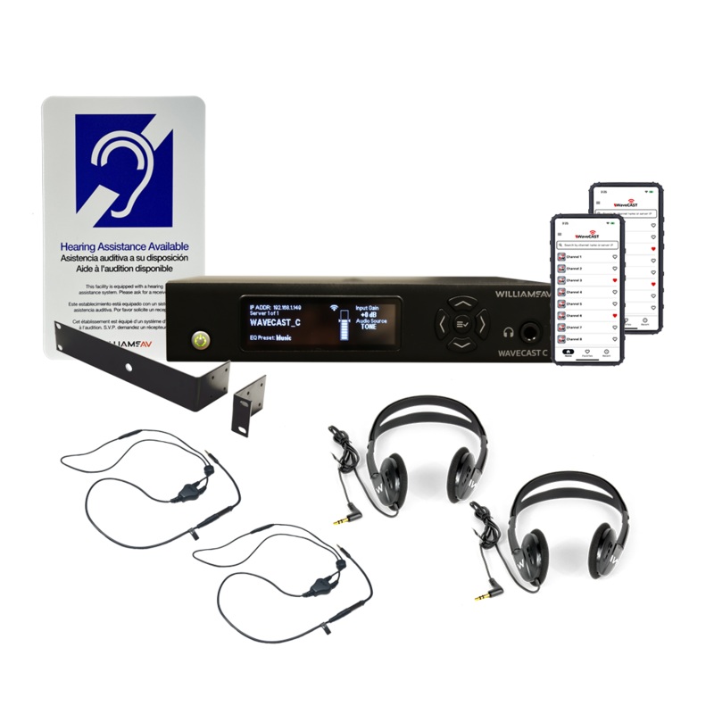 Williams AV WF SYS1C-00 WaveCAST System with 2 WAV Pro Wi-Fi Receivers