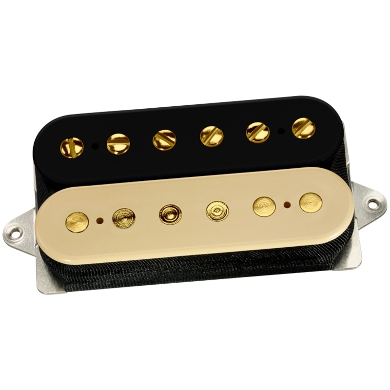 DiMarzio DP103 PAF 36th Anniversary Humbucker Neck Pickup (Black/Cream With Gold Poles)