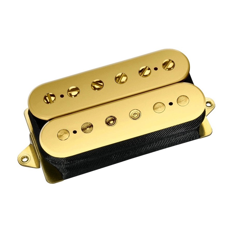 DiMarzio DP103 PAF 36th Anniversary Humbucker Neck Pickup (Gold Top With Gold Poles)
