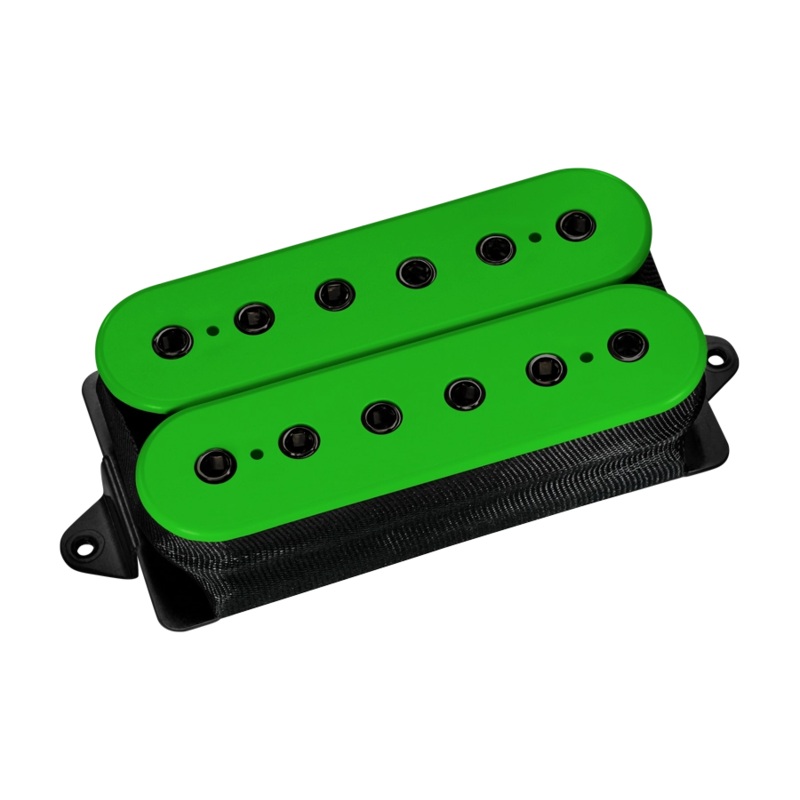 DiMarzio DP159F Evolution F-Spaced Bridge Pickup (Green With Black Poles)