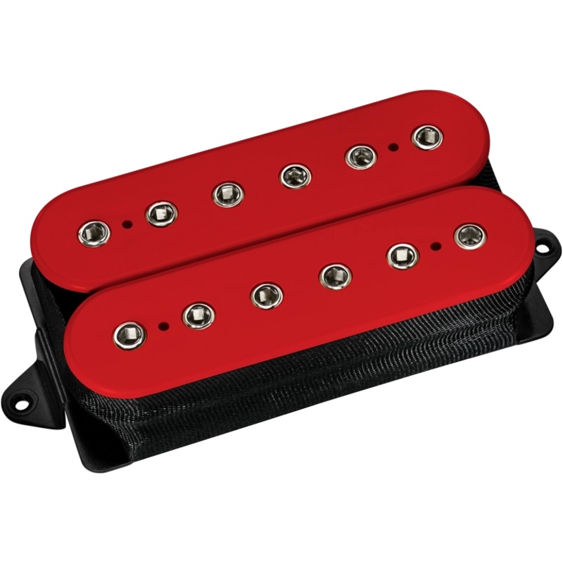DiMarzio DP159F Evolution F-Spaced Bridge Pickup (Red With Nickel Poles)