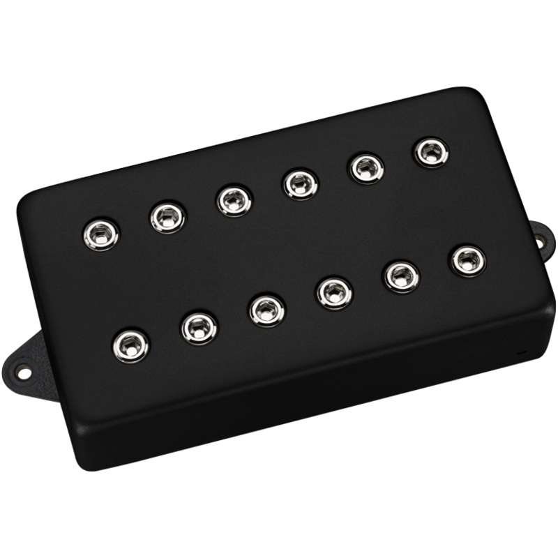 DiMarzio DP213 PAF Joe Satriani Signature Neck Pickup (Black Metal Cover With Nickel Poles)