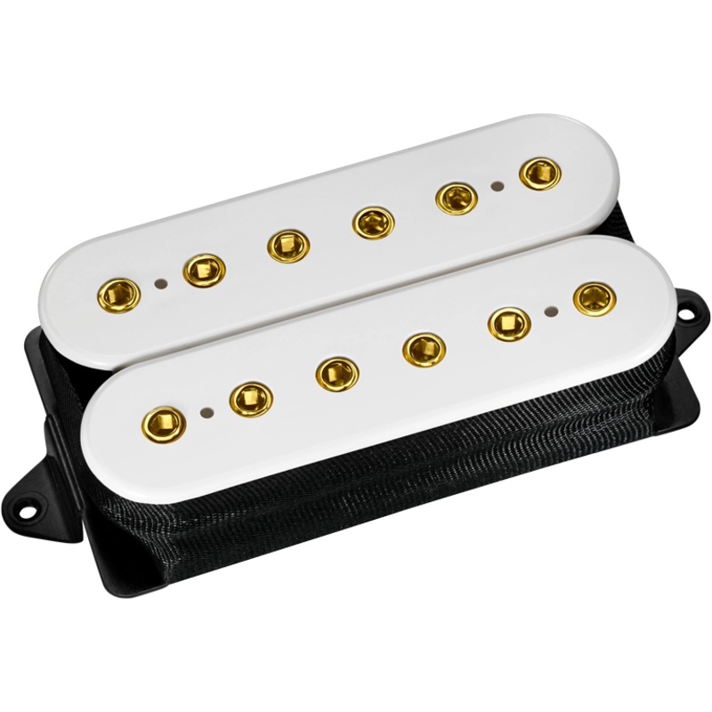 DiMarzio DP215 Steve Vai Signature Evo 2 Bridge Pickup (White With Gold Poles)