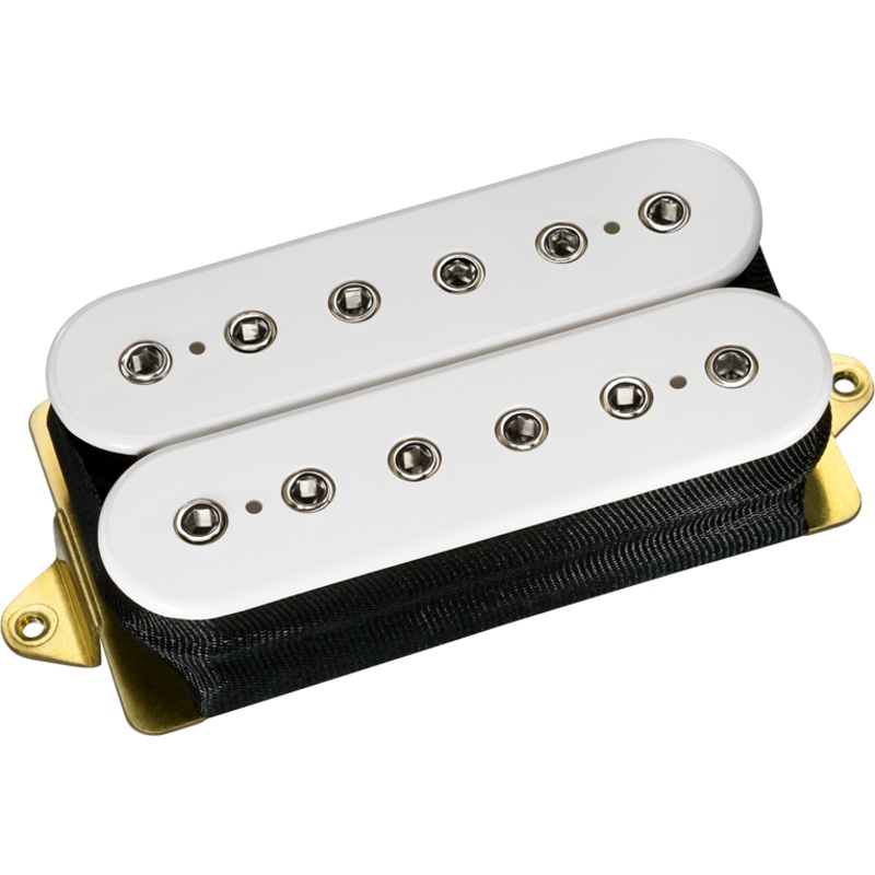 DiMarzio DP216 Mo’ Joe Humbucker Bridge Pickup (White With Nickel Poles)