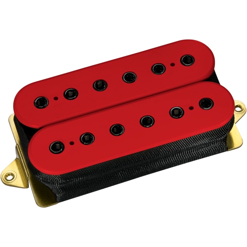 DiMarzio DP216F Mo’ Joe Humbucker Bridge Pickup (Red With Black Poles)
