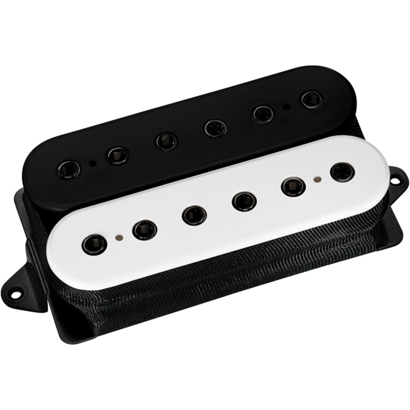 DiMarzio DP227 LiquiFire John Petrucci Signature Neck Humbucker (Black/White With Black Poles)