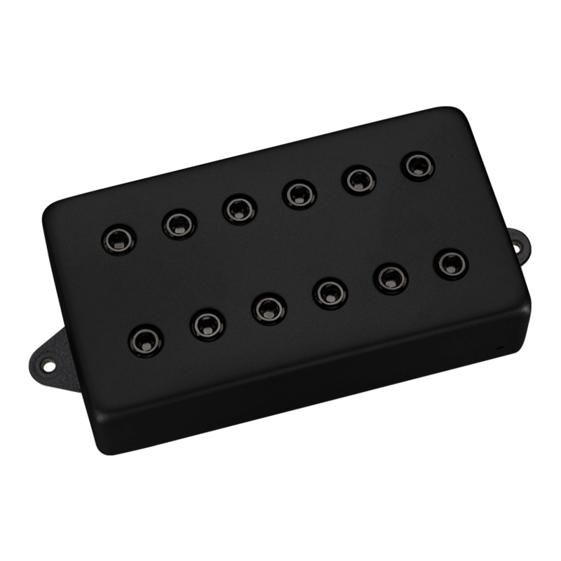 DiMarzio DP244 Dominion Humbucker Neck Pickup (Black Metal Cover With Black Poles)