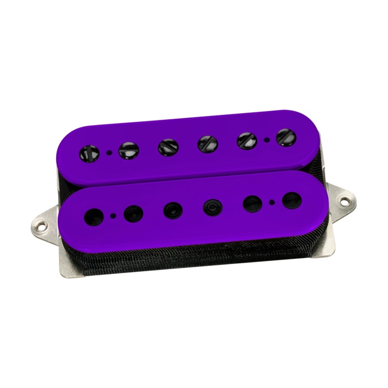 DiMarzio DP257F Illuminator Humbucker F-Spaced Bridge Pickup (Purple With Black Poles)