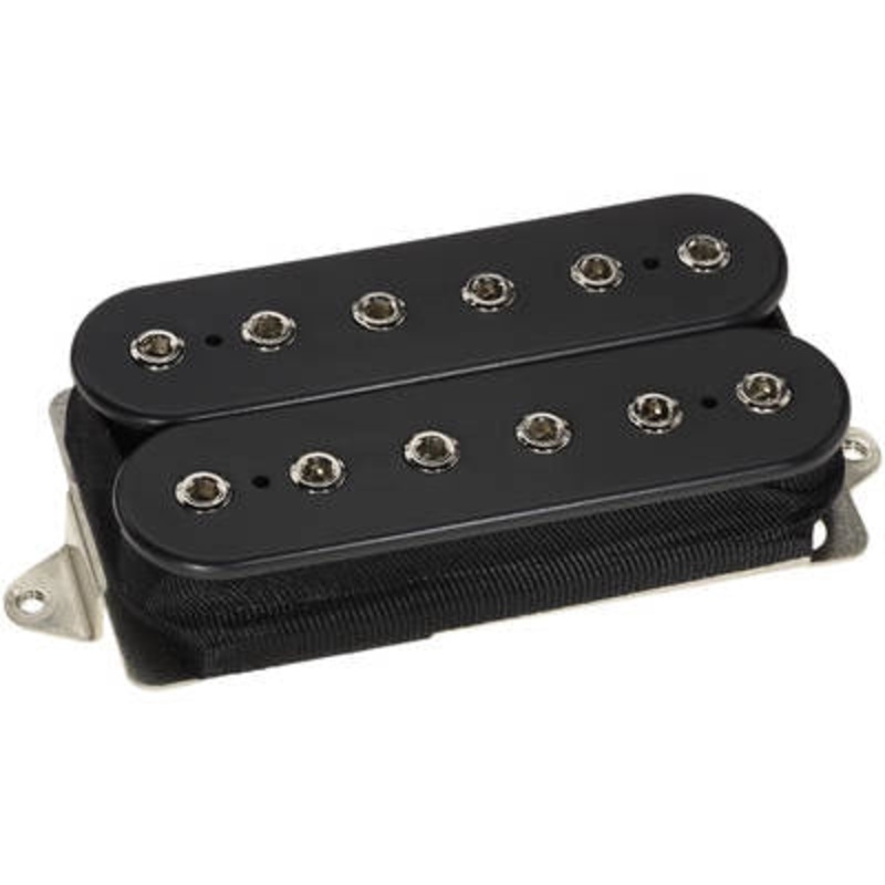 DiMarzio DP273F Satchur8 F-Spaced Humbucker (Black With Nickel Poles)