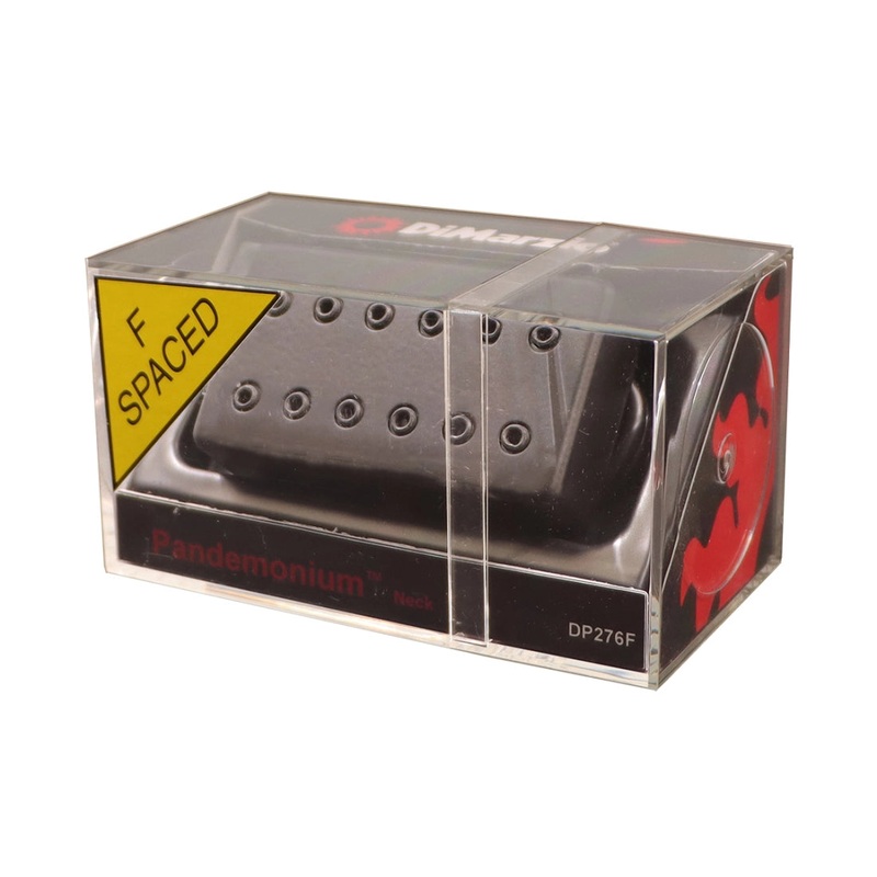 DiMarzio DP276F Pandemonium F-Spaced Neck Pick Up (Black Metal Cover)