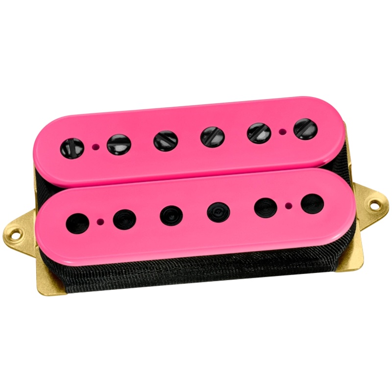 DiMarzio DP155 The Tone Zone Bridge Humbucker Pickup (Pink With Black Poles)