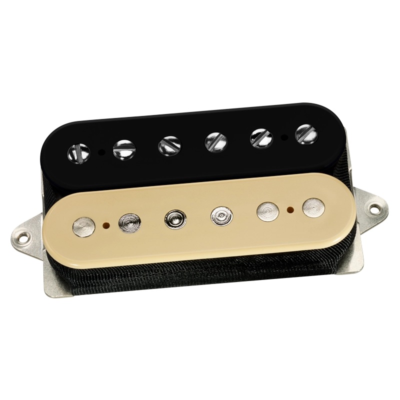DiMarzio DP254F Transition F-Spaced Neck Humbucker (Black/Cream)