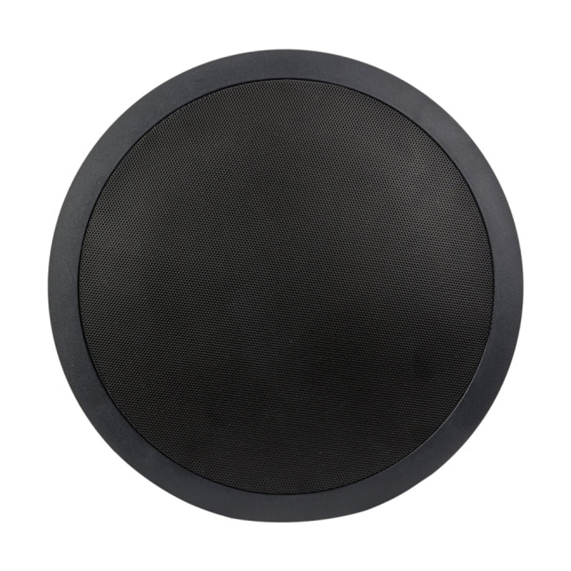 SoundTube CM82-EZS-II-BK 2 Way In Ceiling Speaker (Black) – 8″