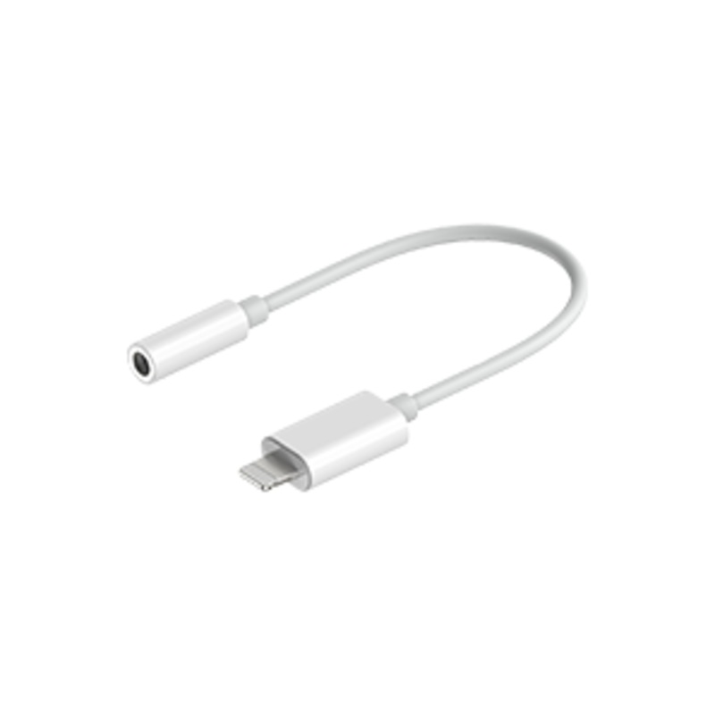 Hollyland LTN01 Lightning to 3.5mm Headphone Jack Adapter – 8cm