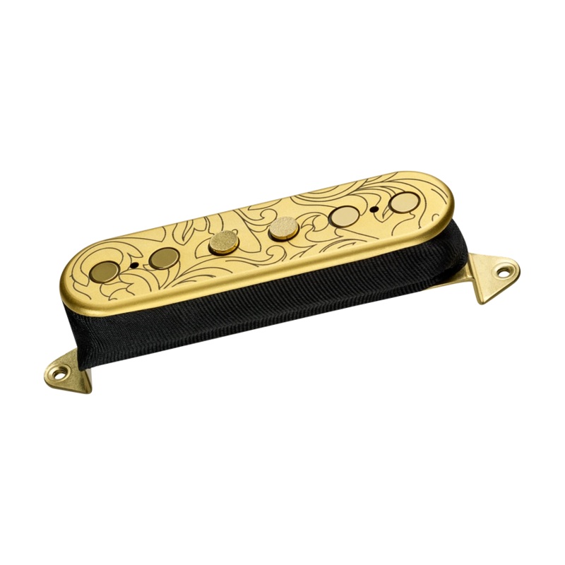 DiMarzio DP288F Steve Vai Signature UtoPIA F-Spaced Middle Pickup (Satin Gold)
