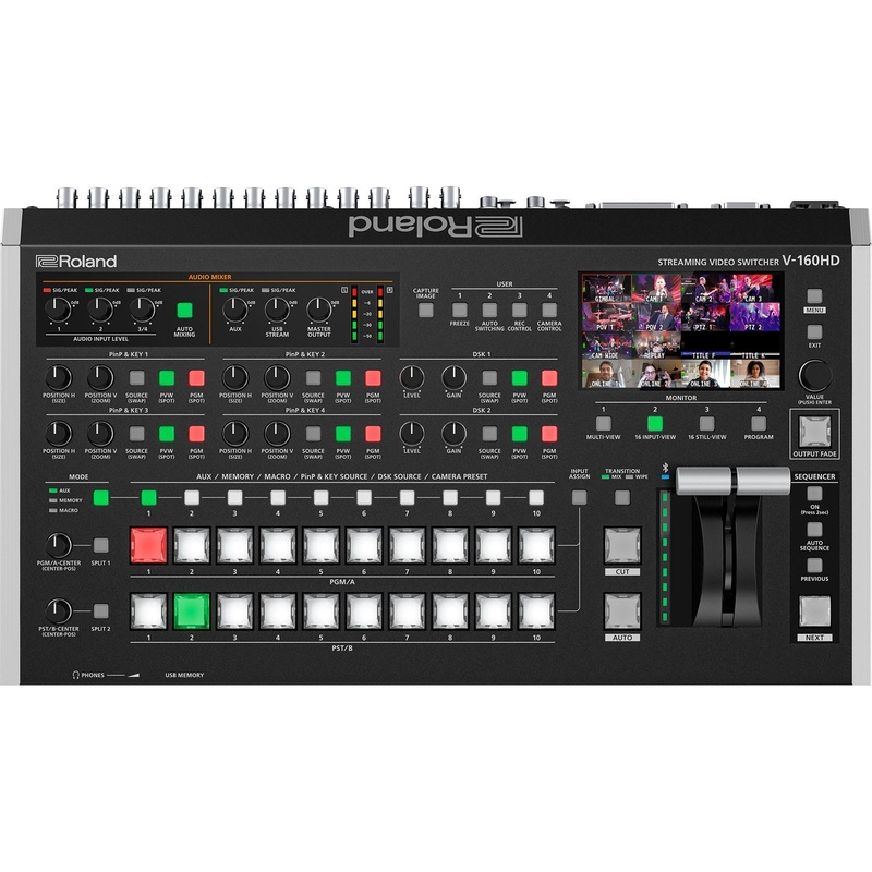 Roland V-160HD SDI/HDMI Streaming Video Switcher