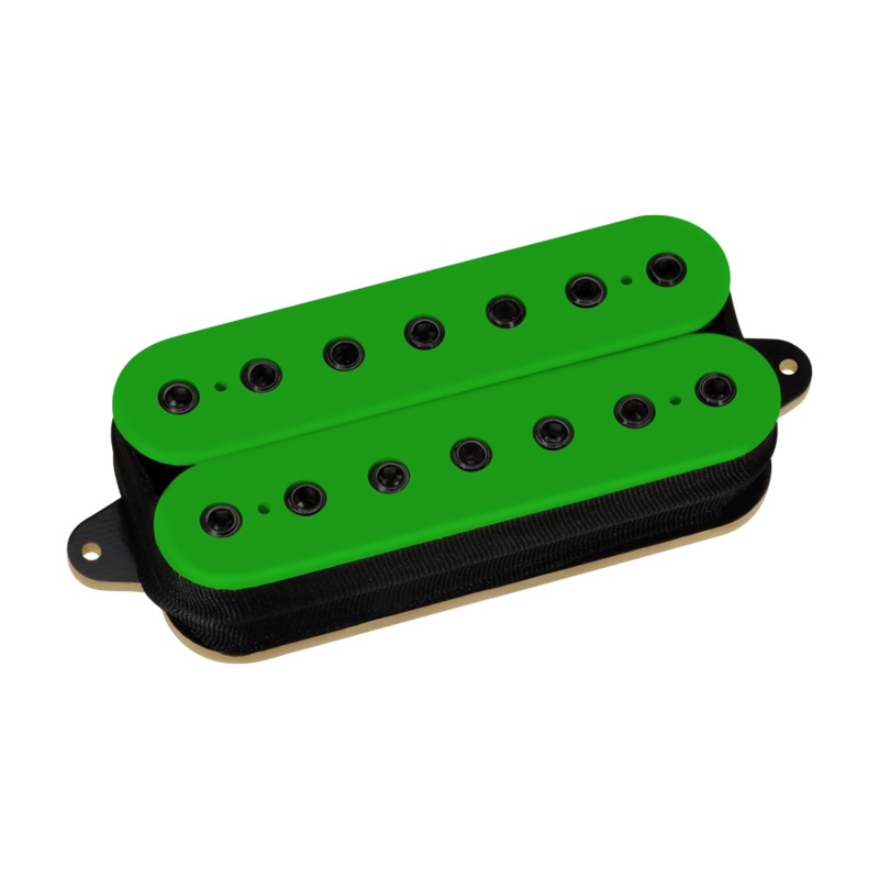 DiMarzio DP712 Super Distortion 7 String Pickup (Green With Black Poles)