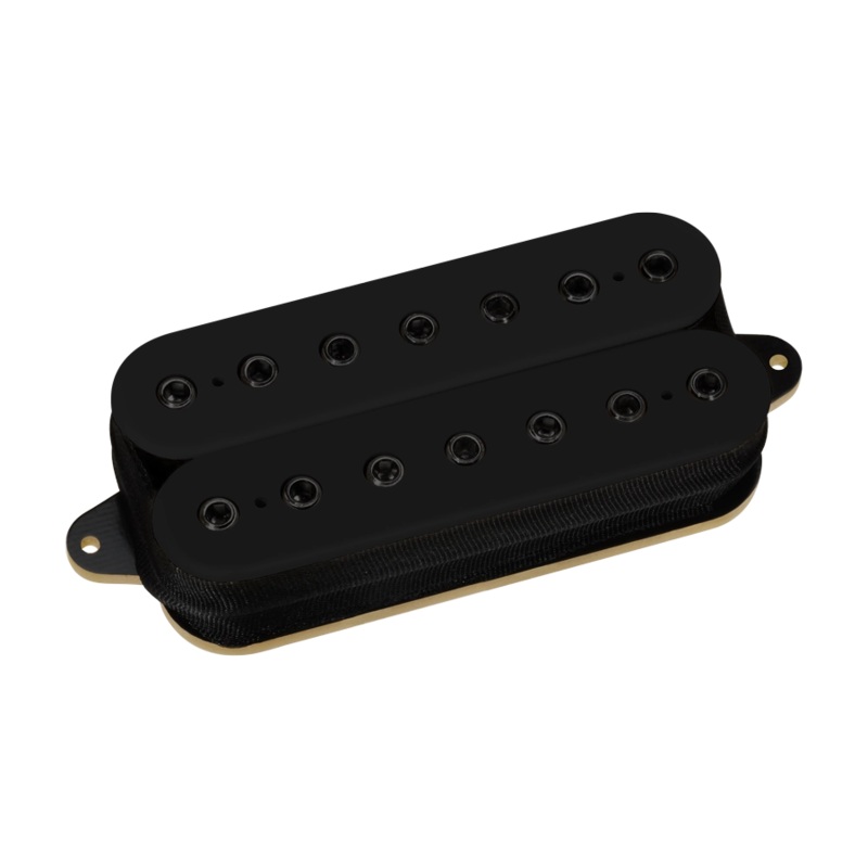 DiMarzio DP713 Titan 7-String Neck Humbucker Pickup (Black With Black Poles)