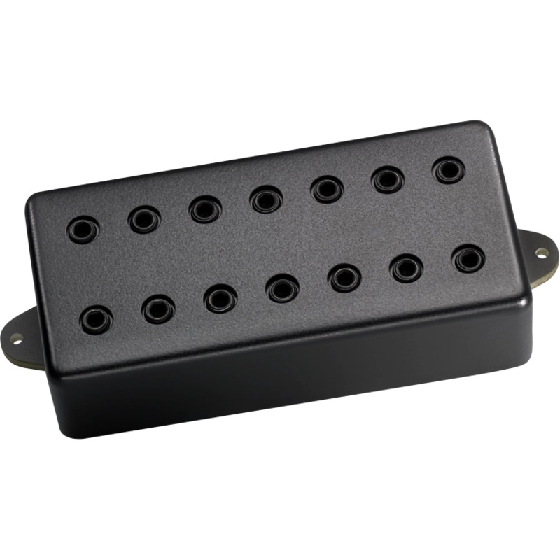 DiMarzio DP716 Imperium 7 Bridge Pickup (Black Metal Cover With Black Poles)