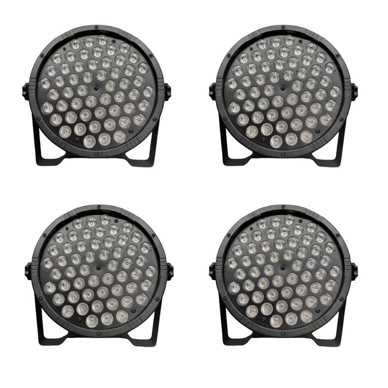 Big Dipper LPC008S Led Par Wash Light 54 Watts RGB – Pack Of 4