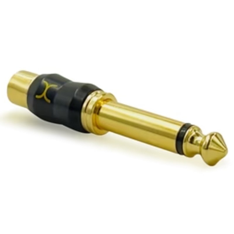 Digiflex HAAX-RP201 Premium Audio Adapters 1/4 TS Male To RCA Female