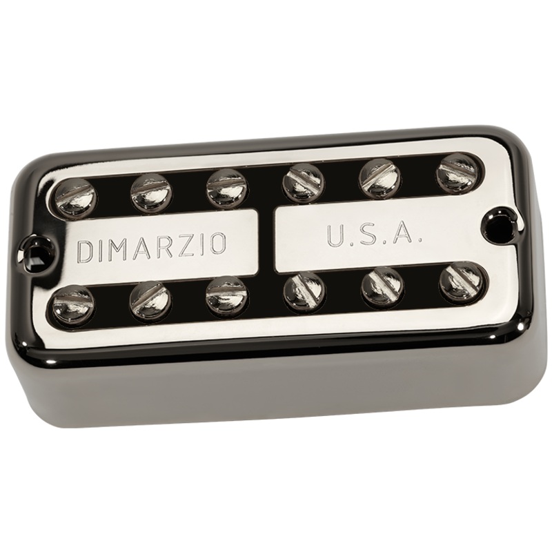 DiMarzio DP291 NewTron Neck Pickup (Nickel Cover With Black Insert)
