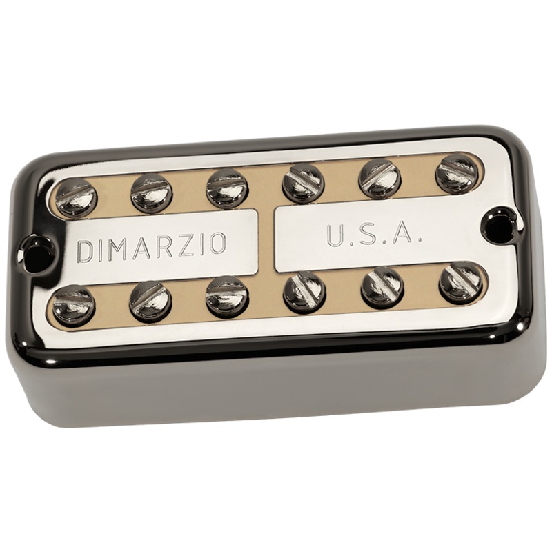 DiMarzio DP291 NewTron Neck Pickup (Nickel Cover With Cream Insert)