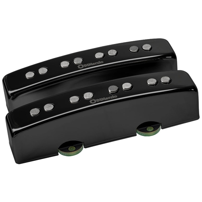 DiMarzio DP305 Sixties J Bass Pickup Set (Gloss Black Metal)