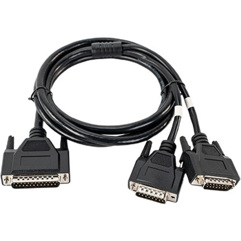 Hollyland TCB09 DB25 Male to Dual DB15 Male Tally Cable – 4.9′