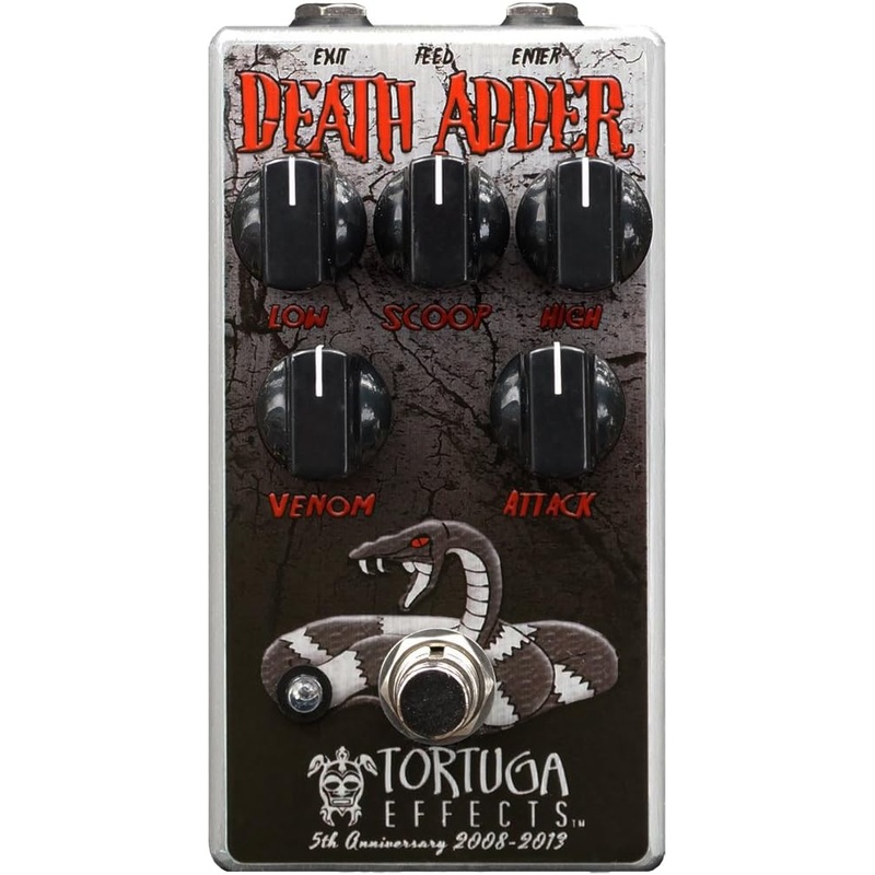 Tortuga Effects DEATH ADDER Metal-Stortion Pedal (USED)