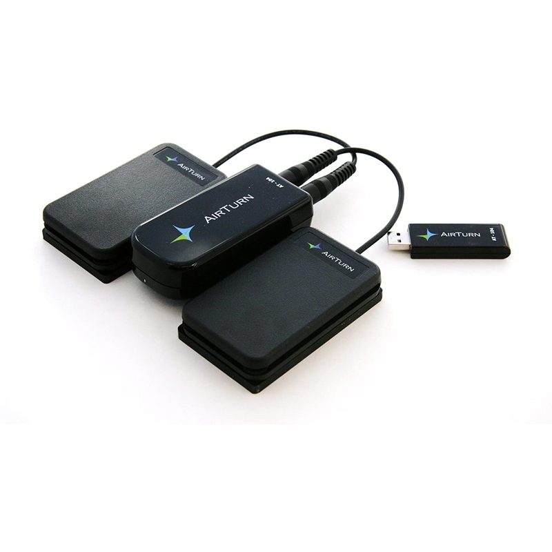 AirTurn MR-AT104 Wireless Dual Pedals For Mac And PC
