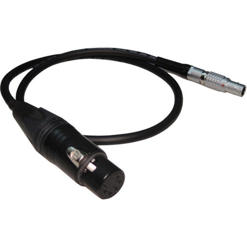 Beachtek BT-LF 5-Pin XLR to 6-Pin LEMO Adapter Cable for ARRI ALEXA Mini LF (17.7″)