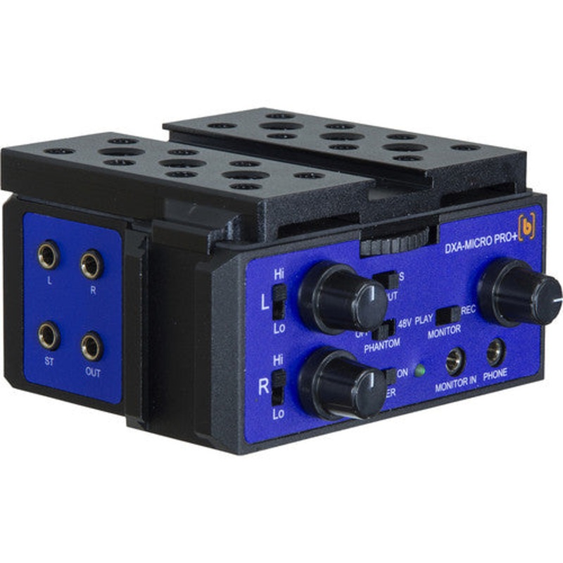 Beachtek DXA-MICRO PRO PLUS Active Audio Adapter for DSLRs and Camcorders
