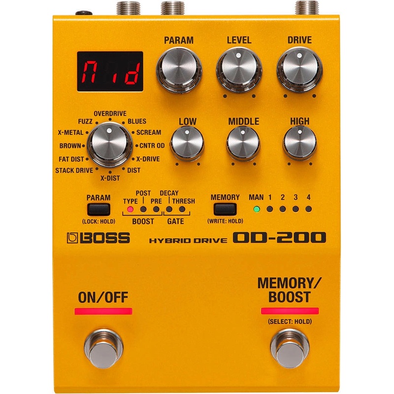 Boss OD-200 Hybrid Drive Pedal (DEMO)