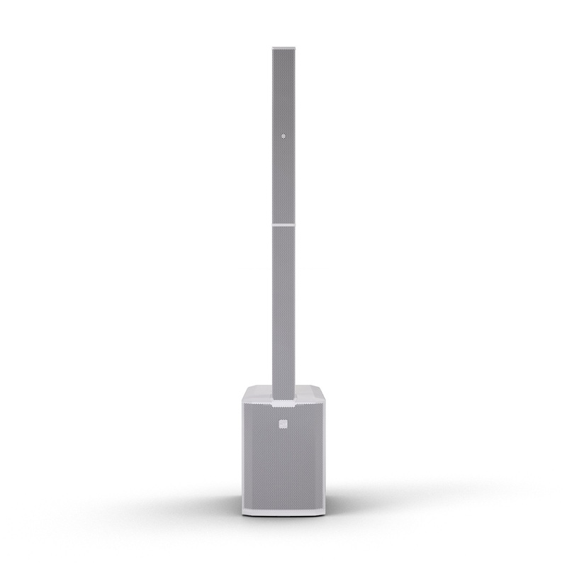 LD Systems MAUI 28 G3 MIX Compact Cardioid Column PA System with Digital Mixer (White)