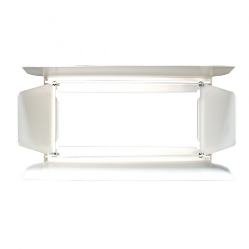 Chroma-Q CHCFBD12W Barn Door for Color and Studio Force II Plus 12 (White)
