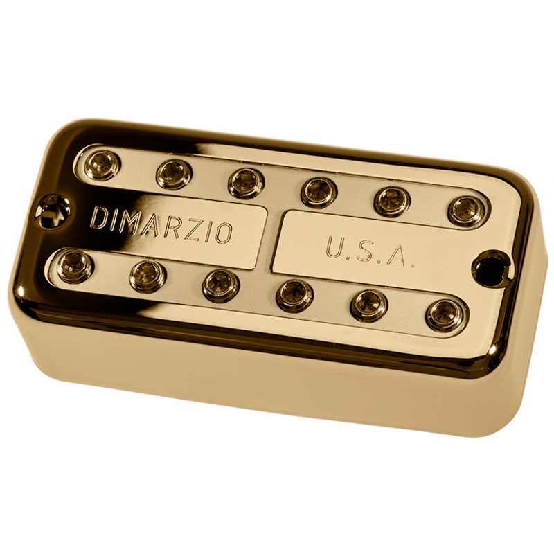 DiMarzio DP297 Super Distor’Tron F-Spaced Bridge Pick Up (Gold Cover with Cream Insert)