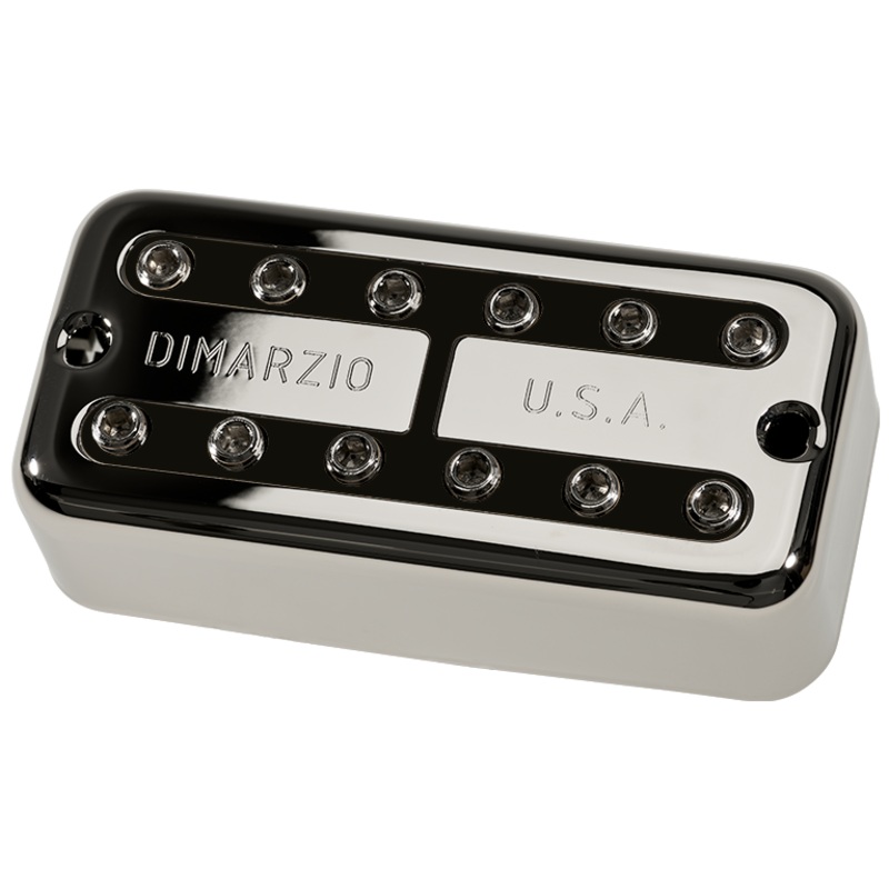 DiMarzio DP297 Super Distor’Tron F-Spaced Bridge Pick Up (Nickel Cover with Black Insert)