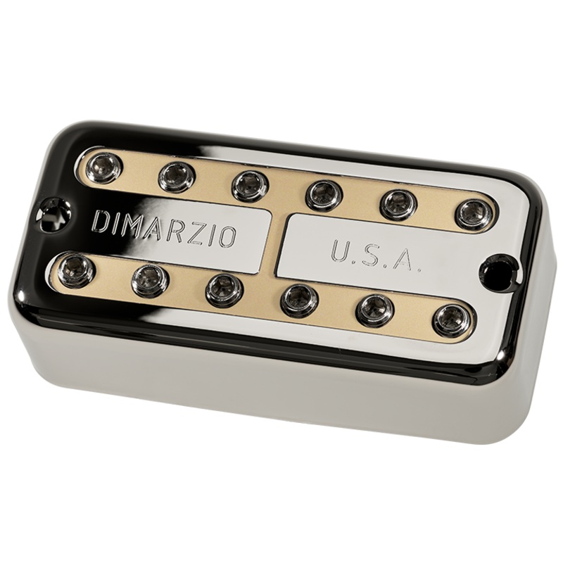 DiMarzio DP297 Super Distor’Tron F-Spaced Bridge Pick Up (Nickel Cover with Cream Insert)