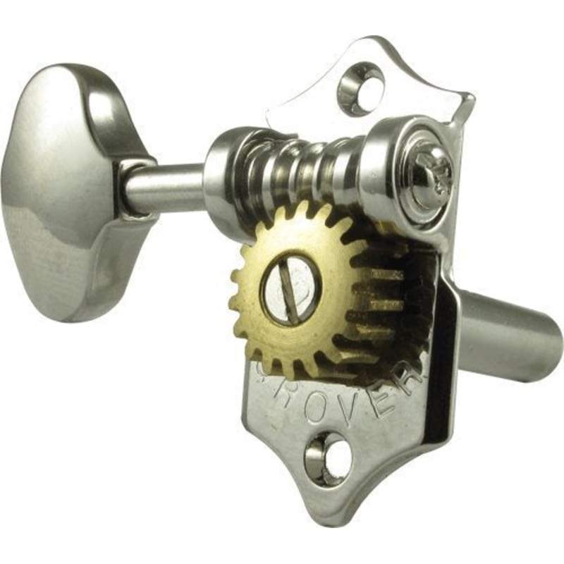 Grover GRV97N Sta-Tite Tuners 3-Per-Side (Nickel) – 1 Piece
