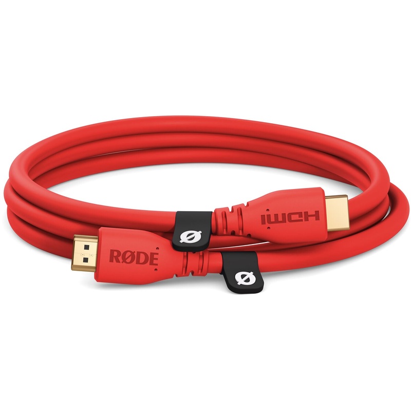 Rode HDMICABLE1.5M-R HDMI 2.0 Cable (Red) – 1.5m