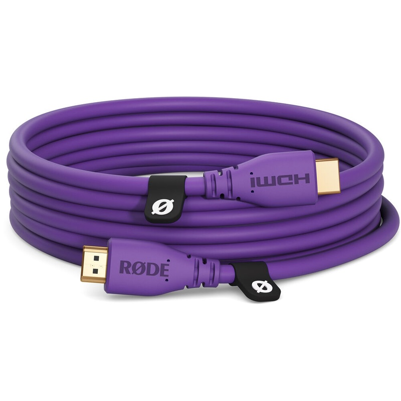 Rode HDMICABLE3M-PU HDMI 2.0 Cable (Purple) – 3m