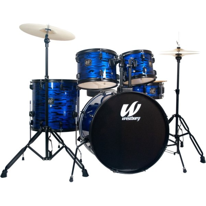 Westbury 400 SERIES 5-Piece Stage Drumset (Blue Oyster)