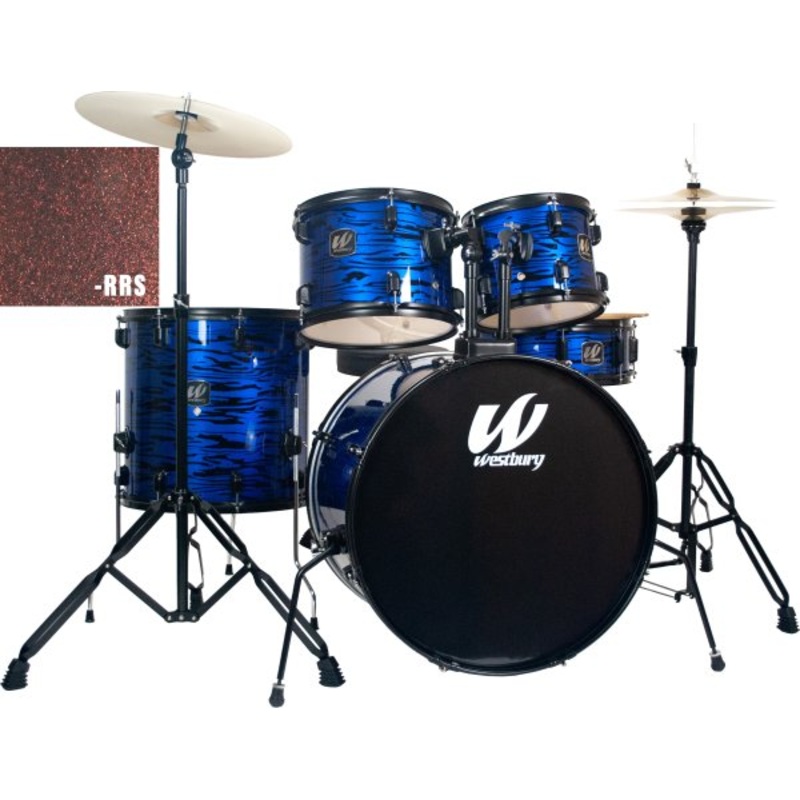 Westbury 400 SERIES 5-Piece Stage Drumset (Ruby Red)