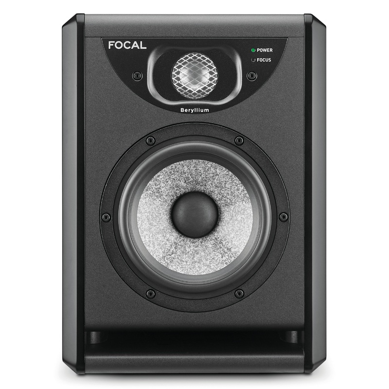 Focal SOLO6 2-Way Active Monitor (Single, Black) – 6.5″